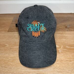 NWOT Shady Creek Embroidered Gray Adjustable Cap Hat